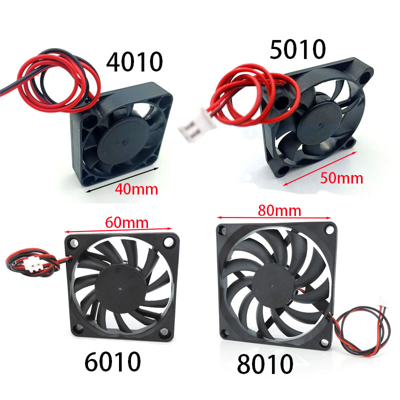 Cpu Cooler - 5V 12V 24V 냉각 팬 4010