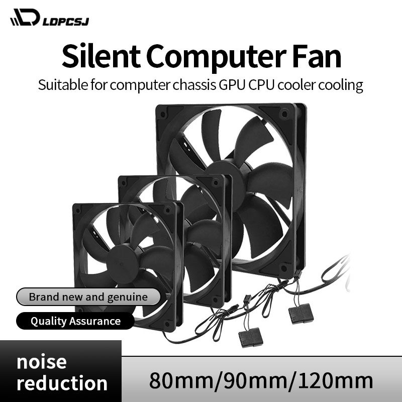Gpu Cooler - 80mm 90mm 120mm 조용한 컴퓨터 팬