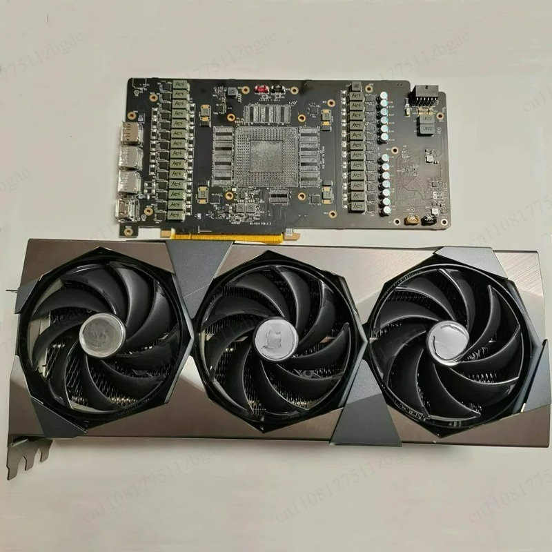 Heatsink - GPU 냉각 히트싱크 팬 어셈블리, 중고,