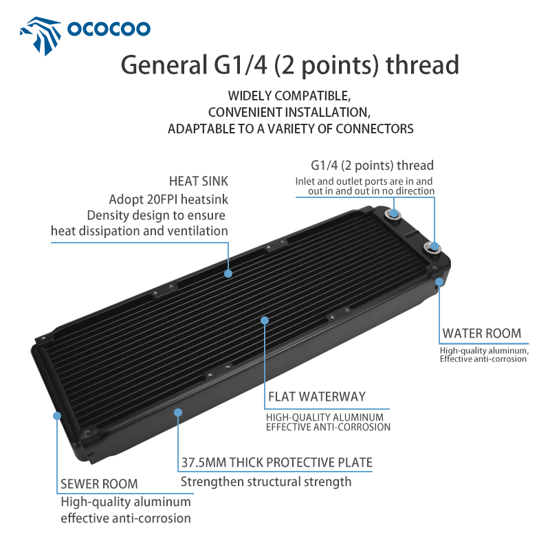 OCOCOO 컴퓨터 알루미늄 OC-AS-360 케이스  - Case Fan 리뷰 및 가격