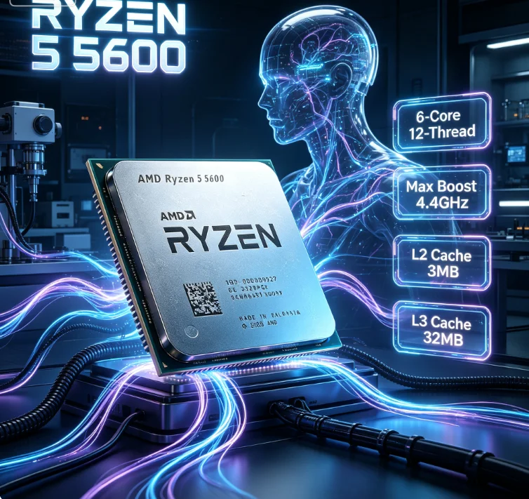 AMD 라이젠 5 5600 R5 5600 트레이 버전  - Cpu Cooler 리뷰 및 가격