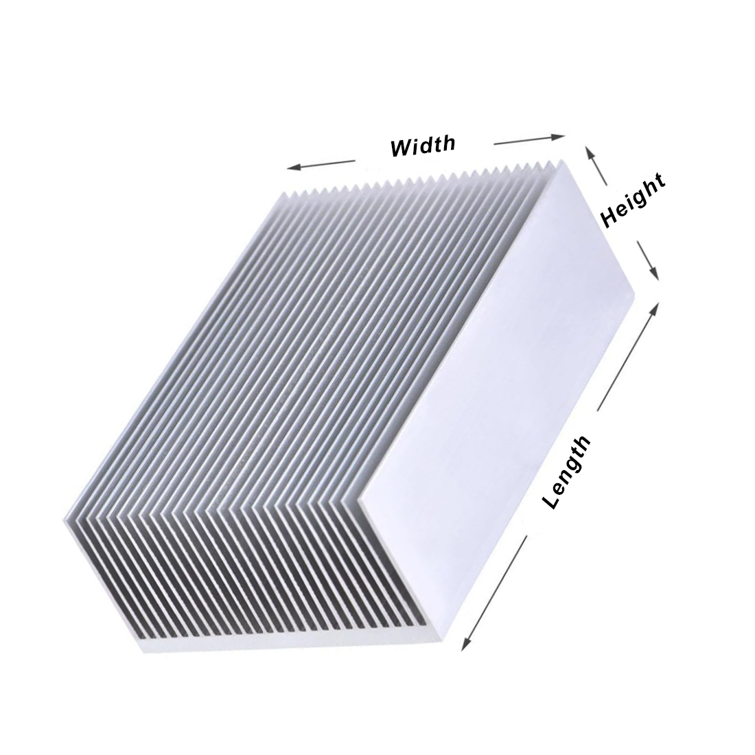 50x60x26mm — 300x60x26mm 고출력 L - Heatsink 리뷰 및 가격
