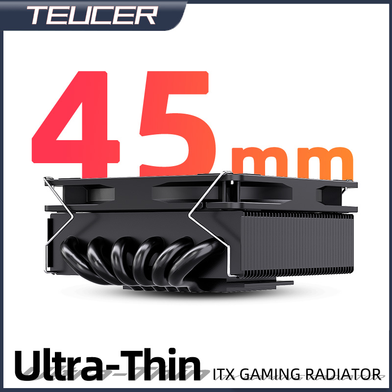 Teucer 높이 45mm CPU 쿨러 ITX 소형 케 - Cpu Heatsink 리뷰 및 가격