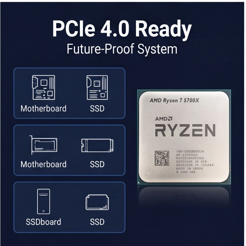 AMD Ryzen 7 5700X 프로세서 가정용 게임  - Cpu Fan 리뷰 및 가격