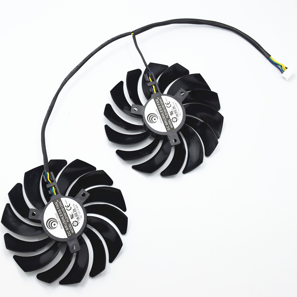 2Pcs 95mm PLD10010S12HH 비디오 카드 - Cpu Cooler 리뷰 및 가격