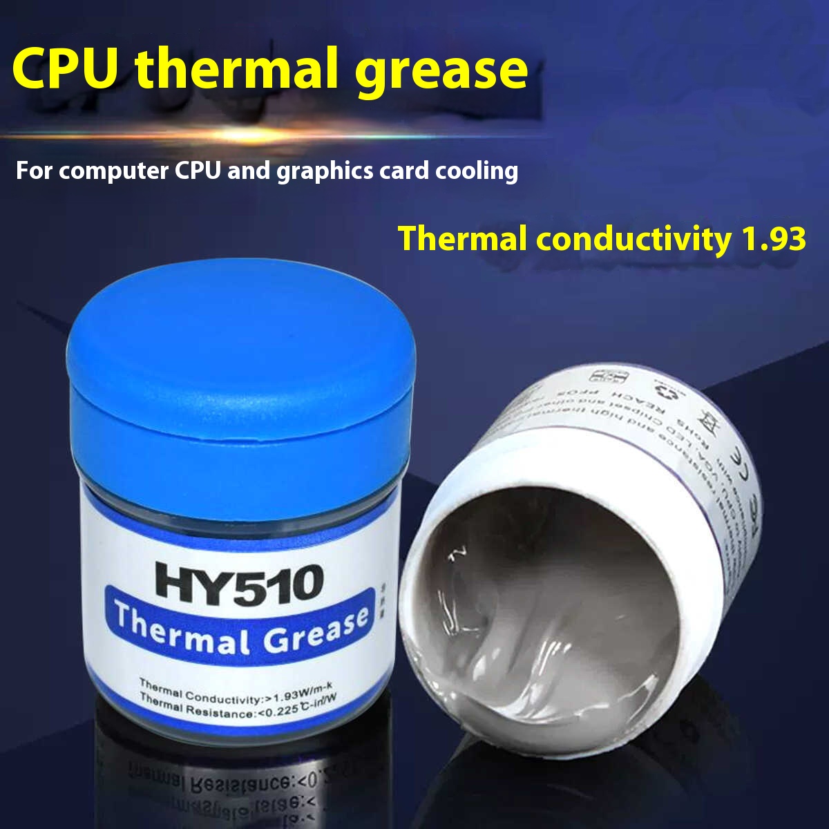 HY510 데스크탑 컴퓨터 CPU 열 그리스 화합물 페 - Thermal Paste 리뷰 및 가격