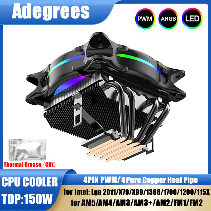 X99 CPU 공랭 쿨러 3핀/4핀 ARGB PC 프로 - Cpu Heatsink 리뷰 및 가격
