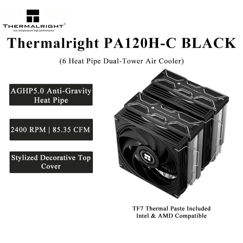 Thermalright PA120H‑C BLACK 듀얼 - Thermal Paste 리뷰 및 가격