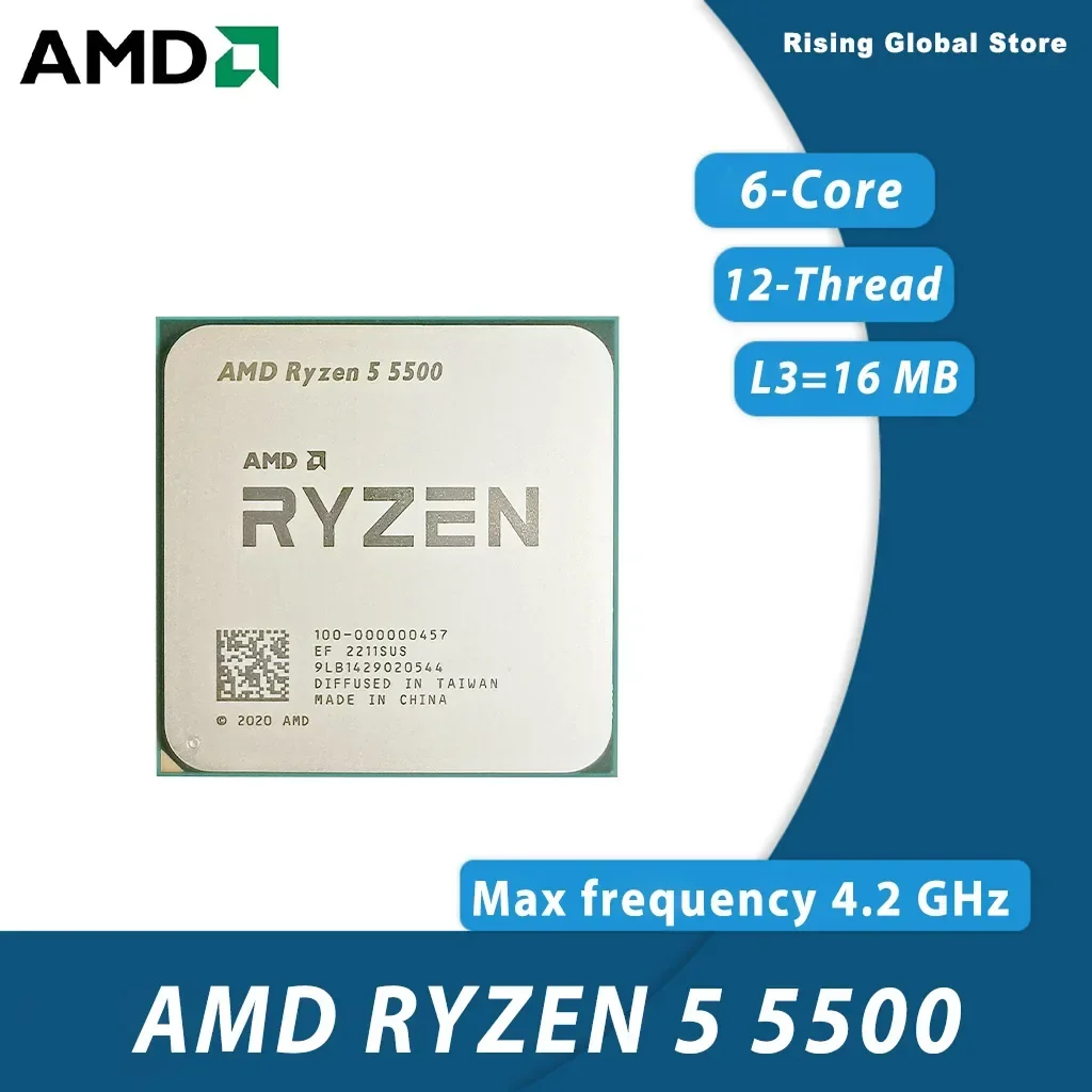 AMD 라이젠 5 5500 R5 5500 6코어 12스 - Cpu Cooler 리뷰 및 가격
