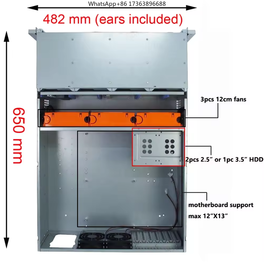 4U 랙마운트 서버 케이스 24개 핫스왑 가능 SATA - Case Fan 리뷰 및 가격